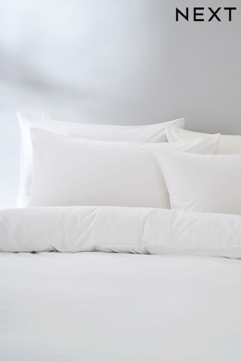 Set of 2 White Simply Soft Microfibre Pillowcases (N44667) | £4