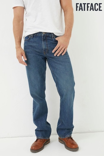 FatFace Dark Blue Bootcut Jeans (N44682) | £59