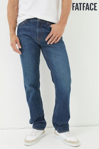 FatFace Blue Straight Fit Jeans (N44684) | £59