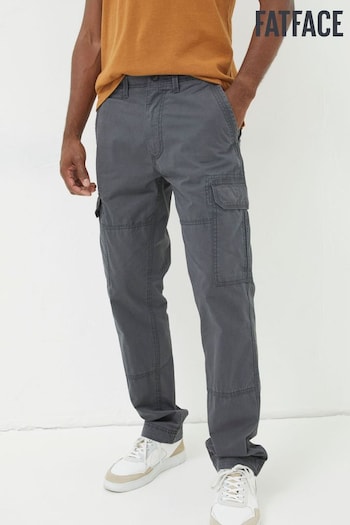 FatFace Grey Corby Ripstop Cargo Trousers (N44850) | £55