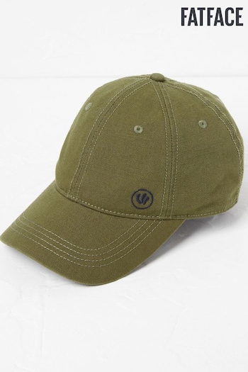FatFace Green Plain Baseball Cap (N44867) | £16
