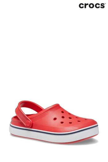 Crocs electric Red Crocband Clean Clogs (N45025) | £35