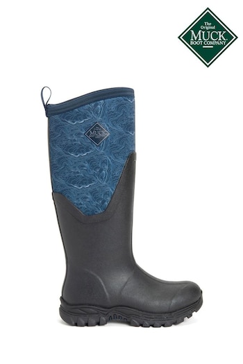 Muck Boots Blue Arctic Sport II Tall Wellingtons (N45031) | £150