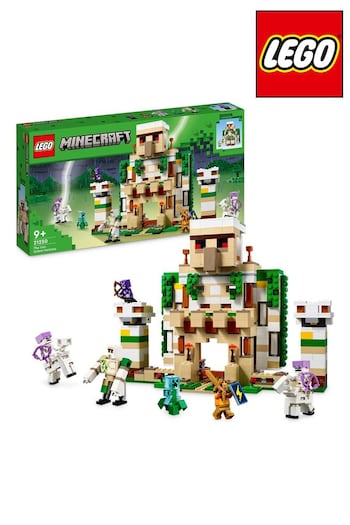 LEGO Minecraft The Iron Golem Fortress 2in1 Castle Set 21250 (N45143) | £95