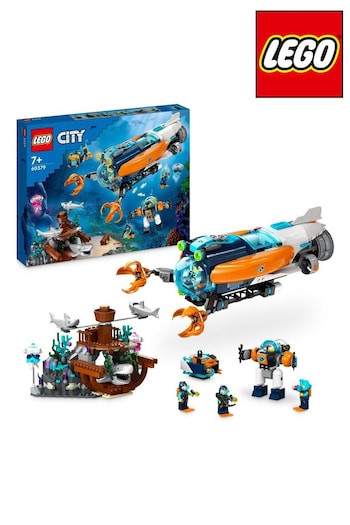 LEGO City Deep-Sea Explorer Submarine Toy Ocean Set 60379 (N45163) | £95