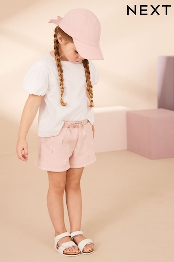 Pink Sweat Shorts (3mths-7yrs) (N45286) | £6 - £8
