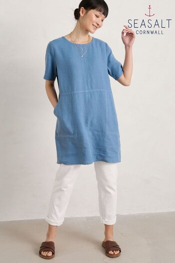 Seasalt Blue Seasalt Cornwall Blue Soft Shading Tunic (N45426) | £70