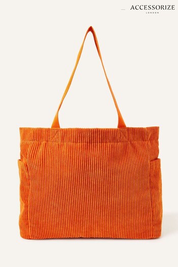 Accessorize Orange Cord Shopper Bag (N45563) | £20