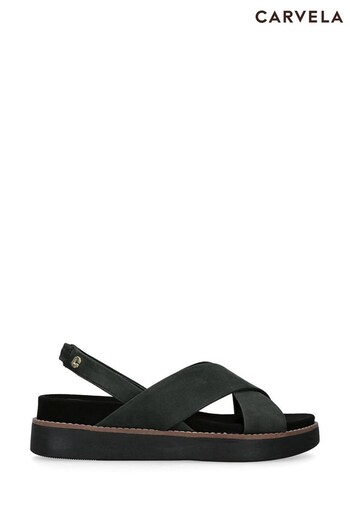 Carvela Reign Black Sandals (N45697) | £129