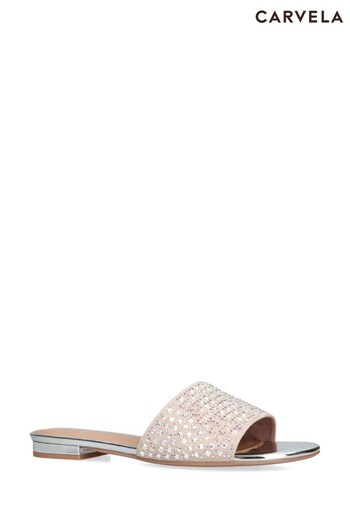 Carvela Pink Kianni Mule Sandals (N45724) | £59