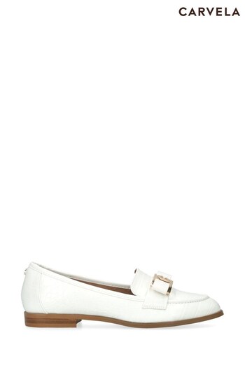 Carvela Majesty White Shoes (N45741) | £89