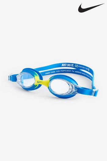 Nike Swim Little Kids Blue Swoosh Goggles (N45835) | £10