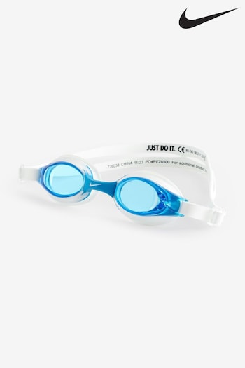 Nike 8-10 Swim Little Kids Swoosh White Goggles (N45838) | £10