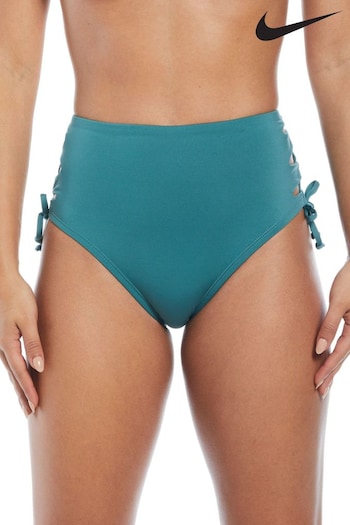 Nike Swim Green Lace Up Bikini (N45882) | £40