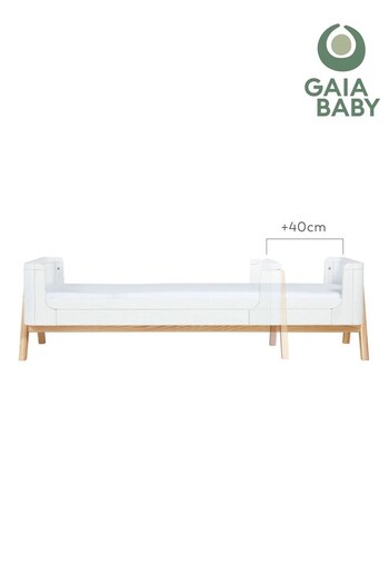 Gaia Baby White Hera Junior Bed Extension (N45996) | £130