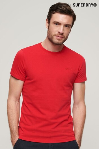 Superdry Red Vintage Logo T-Shirt (N46393) | £20