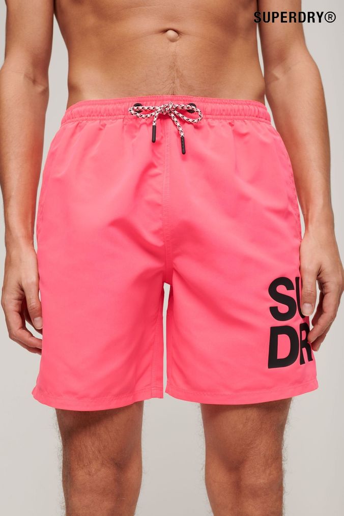 Mens pink bathing suit best sale