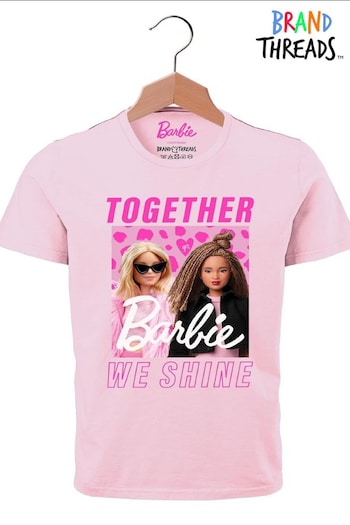 Brand Threads Pink Barbie T-Shirt (N46567) | £13