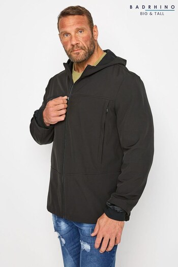 BadRhino Big & Tall Black Softshell Jacket (N46649) | £70