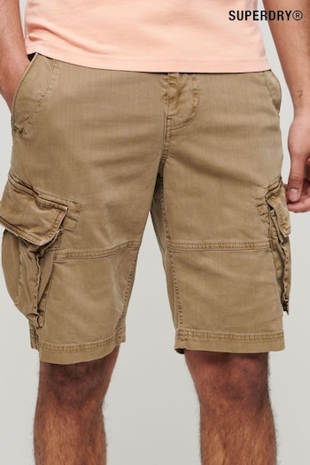 Superdry Brown Core Cargo Shorts (N46661) | £50