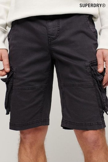 Superdry Black Core Cargo Shorts (N46663) | £50