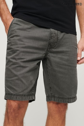 Superdry Grey Vintage International Shorts jeans (N46670) | £45