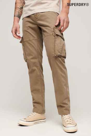 Superdry Brown Core Cargo Trousers borchie (N46673) | £65
