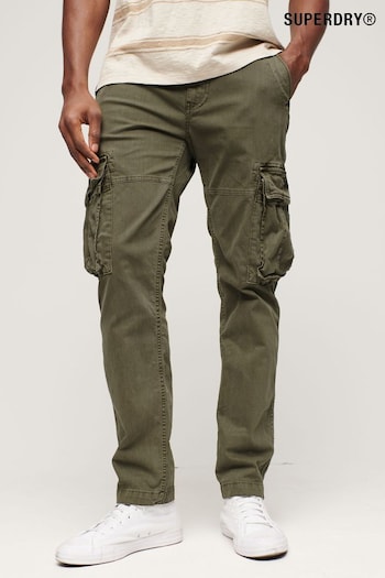 Superdry Green Core Cargo Trousers Adjusted (N46675) | £65