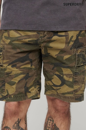 Superdry Green Heavy Cargo Shorts shorts (N46694) | £55