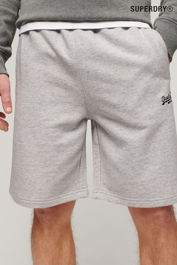 Superdry Grey Essential Logo Jersey Shorts (N46751) | £40