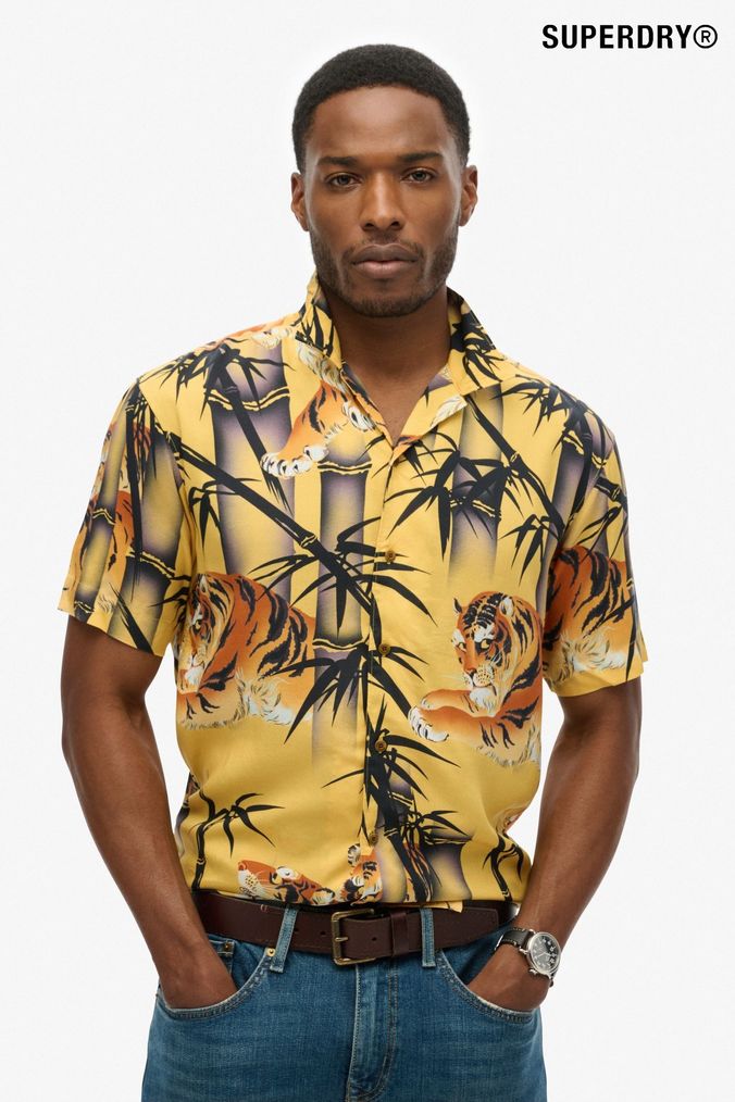 Buy Men s Holiday Shirts Online Next UK