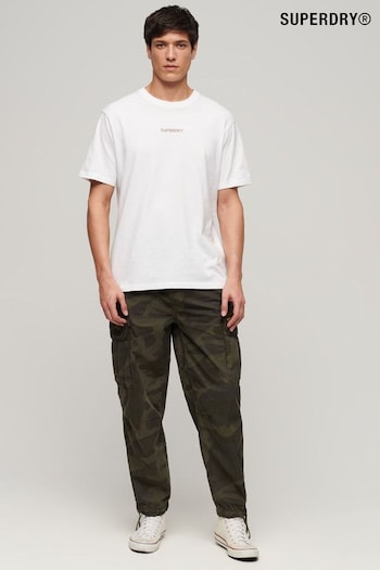 Superdry Green Baggy Parachute Trousers (N46822) | £65