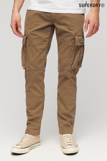 Superdry Brown Core Cargo Trousers borchie (N46824) | £65