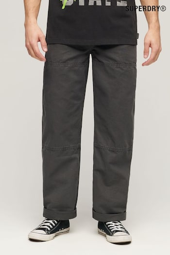 Superdry Grey Carpenter Trousers (N46827) | £65