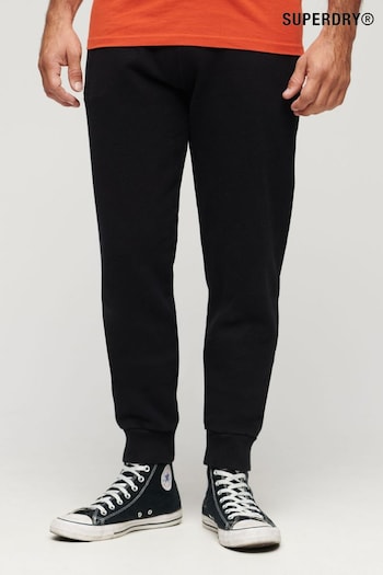 Superdry Black Essential Logo Joggers (N46830) | £55