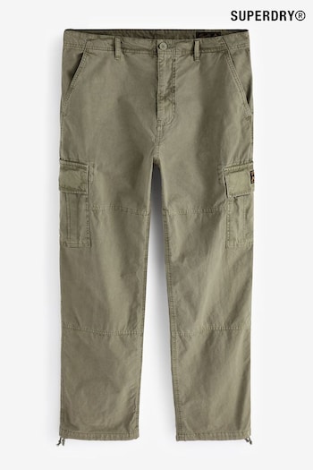 Superdry Green Baggy Cargo PEPE Trousers (N46831) | £65