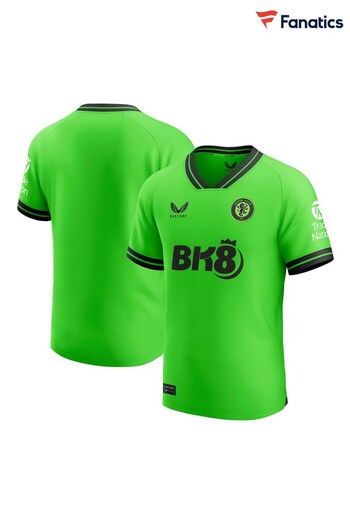 Fanatics Green Aston Villa Away Goalkeeper Shirt 2023-24 (N46843) | £70