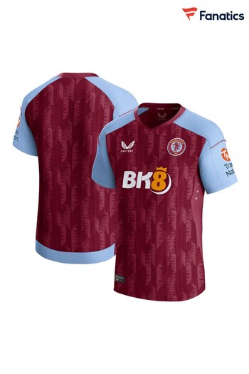 Fanatics Red Aston Villa Home Pro Shirt 2023-24 (N46848) | £115