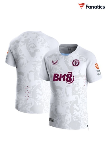Fanatics Aston Villa Away Pro White Shirt 2023-24 (N46850) | £115