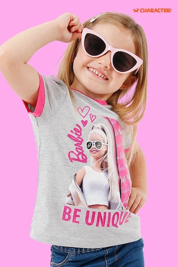 Character Grey Barbie 'Be Unique' T-Shirt (N46875) | £13