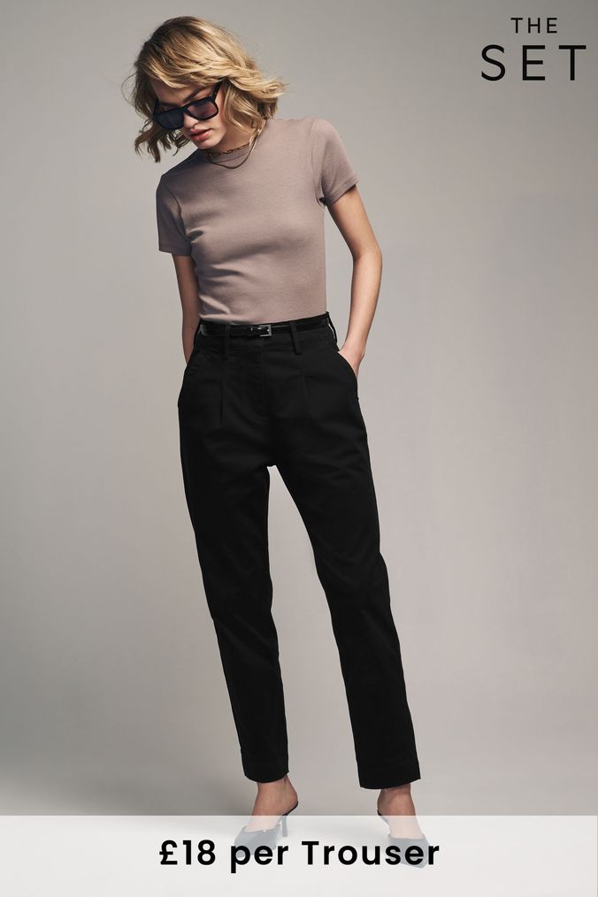 Next chino trousers womens hotsell