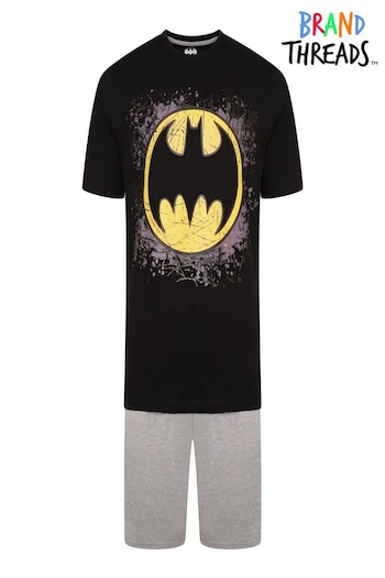Brand Threads Black Star Wars Mens Short Pyjama Set (N47271) | £18