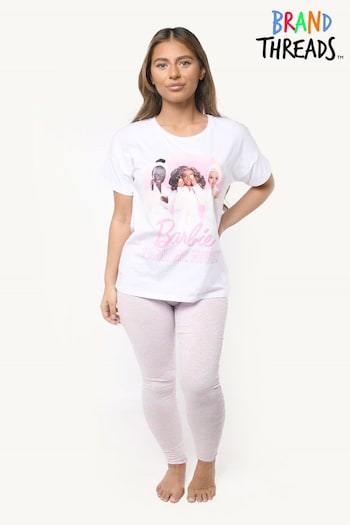 Brand Threads Pink Ladies BCI Cotton Pyjamas Sizes XS - XL (N47299) | £25