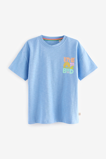 Little Bird by Jools Oliver Lilac Purple Short Sleeve Colourful Relaxed Fit T-Shirt (N47364) | £12 - £15