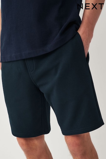 Navy Soft Fabric Jersey DOUBLE Shorts (N47414) | £18