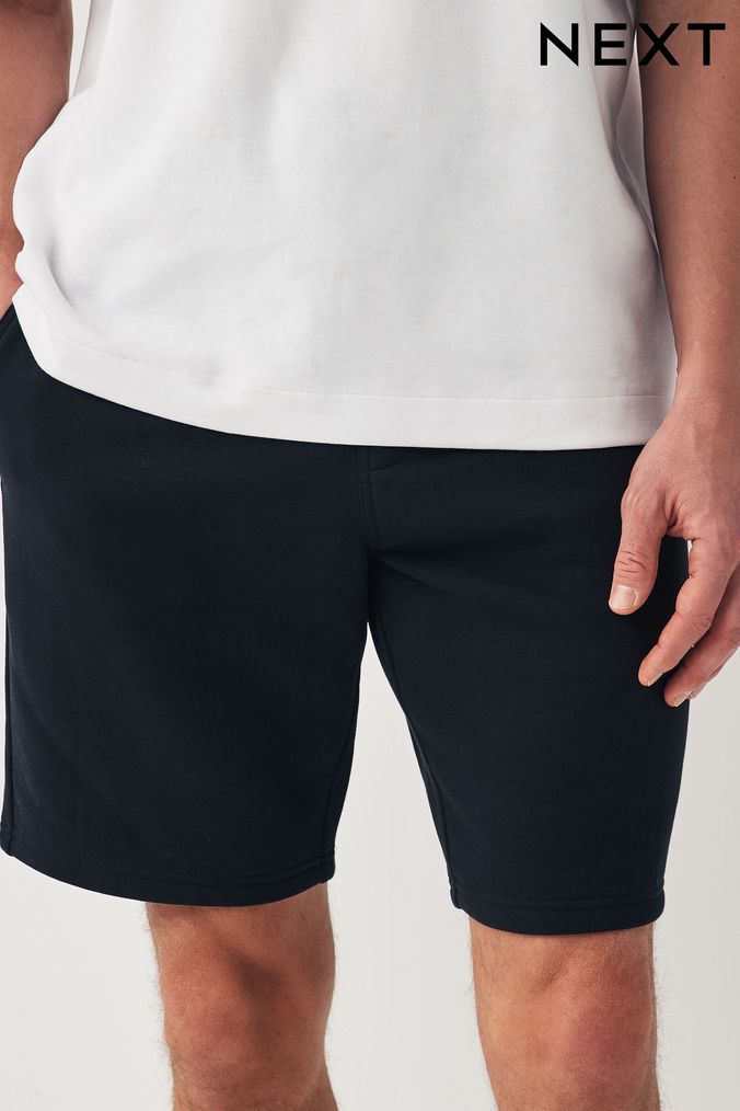 Next mens black shorts on sale