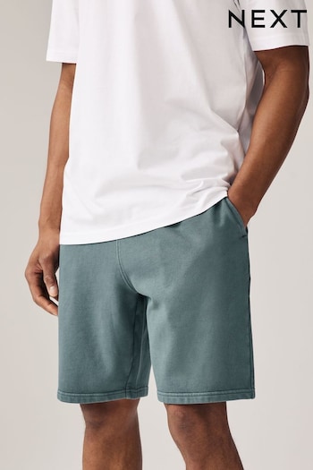Blue Garment Dye Jersey Shorts (N47437) | £20