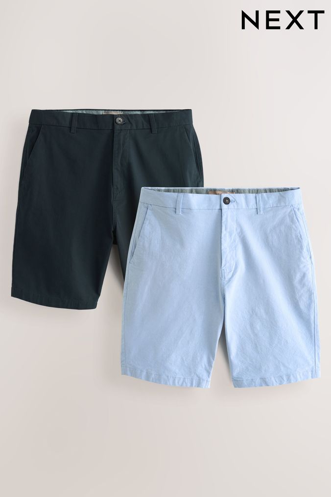 Next mens slim fit shorts shop
