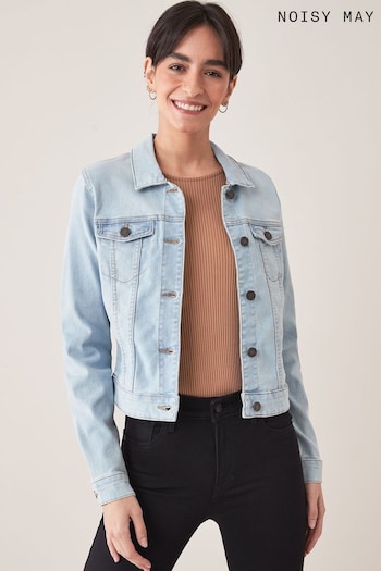 NOISY MAY Blue Fitted Denim Jacket (N47946) | £26
