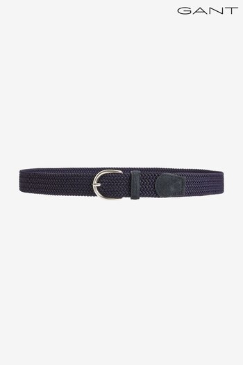 GANT Blue Elastic Braid Belt (N48176) | £65